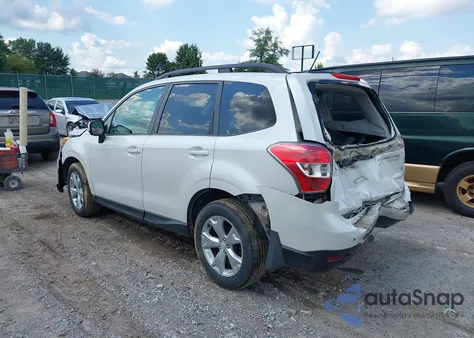 2014 Subaru Forester 2.5I Premium from USA, damaged, VIN JF2SJAEC1EH470188